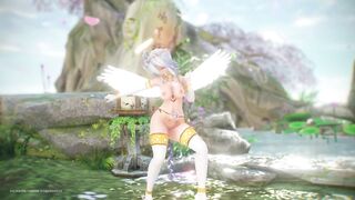 【MMD R-18 SEX DANCE】HAKU HOT ANGEL SEXY PERFECT ASS KIMIIRO NI SOMARU PERFECT [BY] Orion DobleDosis