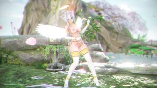 【MMD R-18 SEX DANCE】HAKU HOT ANGEL SEXY PERFECT ASS KIMIIRO NI SOMARU PERFECT [BY] Orion DobleDosis