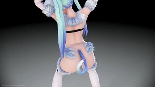 【MMD R-18 SEX DANCE】MIKU HOT CAT HOT TASTY ASS DANCING SEXY MY HOT DANCE [BY] Orion DobleDosis