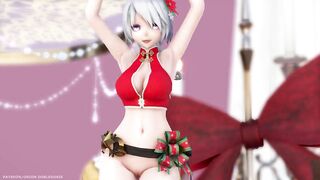 【MMD R-18 SEX DANCE】HAKU HOT CHRISTMAS PERFECT ASS DANCE SUKI! YUKI! MAJI MAGICBY] Orion DobleDosis