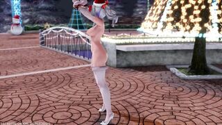 【MMD R-18 SEX DANCE】HAKU HOT CHRISTMAS HOT TASTY ASS DANCE MARINE DREAMIN [BY] Orion DobleDosis