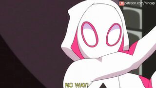 Spider Gwen ghost spider x Venon hard fuck