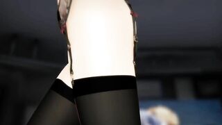 【MMD】Teachers x3 - Gokuraku Jodo【R-18】