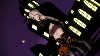 【MMD】Happy Halloween-like island style【R-18】