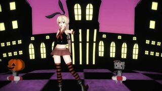 【MMD】Happy Halloween-like island style【R-18】