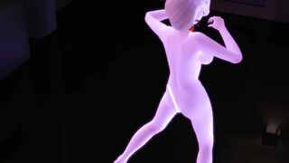 【MMD】(Gag in mouth) Body to Body - Elsa【R-18】