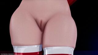 【MMD R-18 SEX DANCE】HAKU HOT RED SUIT TASTY PERFECT SWEET HOT ASS DESTINATION [BY] Orion DobleDosis