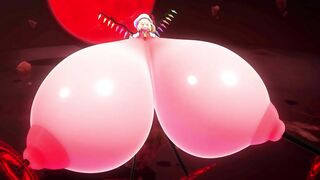 Imbapovi - Flandre Scarlett Giantess Breasts Inflation