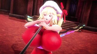 Imbapovi - Flandre Scarlett Giantess Breasts Inflation