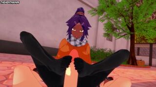 Hentai POV Feet Yoruichi Shihoin Bleach