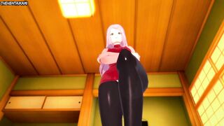 Hentai POV Feet Sakura Uchiha Haruno Naruto Boruto