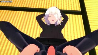 Hentai POV Feet Jeanne d'Arc Fate/Grand Order