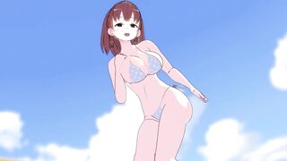 Tawawa MMD r18 Ai chan likes daddy Paparabu appeal dance 3d hentai