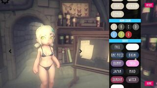 Poke Abby GamePlay New clothes for Abby