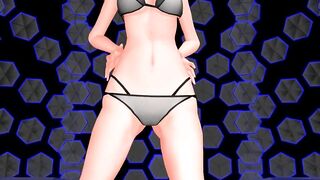 【MMD】Paula & Kashima & Atago & gentlemanly tiger eyes【R-18】