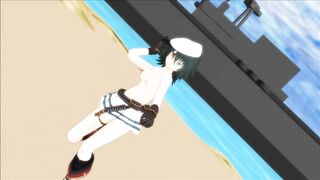 【MMD】KanColle Dark Sea Adventure - Kiso Kaiji【R-18】