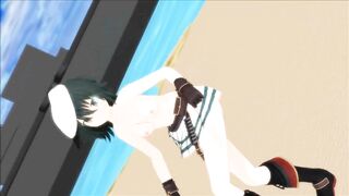 【MMD】KanColle Dark Sea Adventure - Kiso Kaiji【R-18】