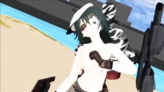 【MMD】KanColle Dark Sea Adventure - Kiso Kaiji【R-18】