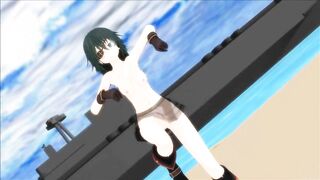 【MMD】KanColle Dark Sea Adventure - Kiso Kaiji【R-18】