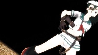 【MMD】KanColle Dark Sea Adventure - Kiso Kaiji【R-18】