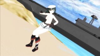 【MMD】KanColle Dark Sea Adventure - Kiso Kaiji【R-18】