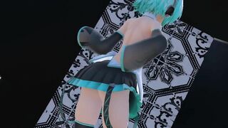 【MMD】Short-haired Miku-san - Lamb【R-18】