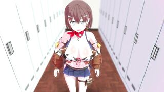 mmd r18 Tawawa MMD Ai chan shows off her cowgirl costume Trolls song 3d hentai nsfw ntr