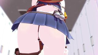 mmd r18 Tawawa MMD Ai chan shows off her cowgirl costume Trolls song 3d hentai nsfw ntr