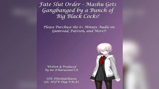 Mashu Gets Gangbanged by a Bunch of Big Black Cocks!