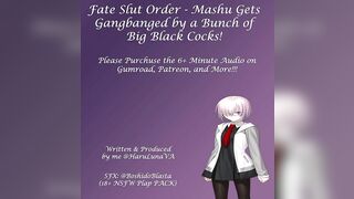 Mashu Gets Gangbanged by a Bunch of Big Black Cocks!