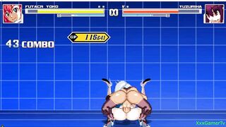 FUTACR YOKO VS YUZURIHA, MUGEN GAME