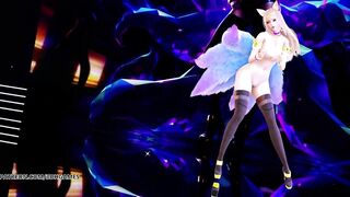 [MMD] K/DA - The Baddest Ahri Hot Nude Dance League of Legends KDA