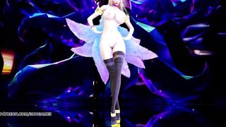 [MMD] K/DA - The Baddest Ahri Hot Nude Dance League of Legends KDA