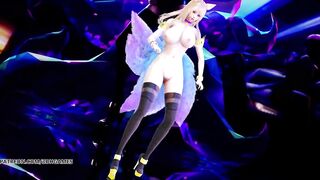 [MMD] K/DA - The Baddest Ahri Hot Nude Dance League of Legends KDA