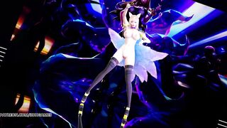 [MMD] K/DA - The Baddest Ahri Hot Nude Dance League of Legends KDA