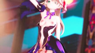 0004 -【R18-MMD】Genshin Impact Fischl 原神菲谢尔 #1