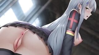 0026 -【R18-2D】Girls' frontline 少女前线 HK416 sex animation #3