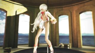 【MMD】Weiss Schnee Poledance【R-18】