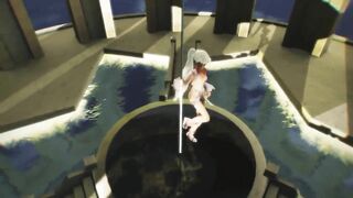 【MMD】Weiss Schnee Poledance【R-18】