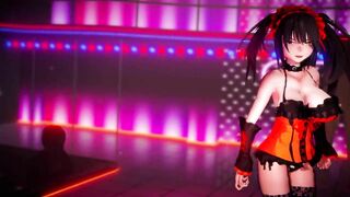 0046 -【R18-MMD-4K】Date A live double tokisaki kurumi 狂三 #1