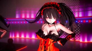 0046 -【R18-MMD-4K】Date A live double tokisaki kurumi 狂三 #1