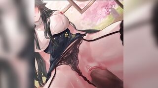 0103 -【R18-2D】Azur Lane 碧蓝航线 Azuma 吾妻 sex animation #1