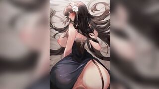 0103 -【R18-2D】Azur Lane 碧蓝航线 Azuma 吾妻 sex animation #1