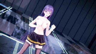 0117 -【R18-MMD】Honkai Impact 3 APHO Raiden Mei 崩坏3 雷电芽衣 - Thumbs up