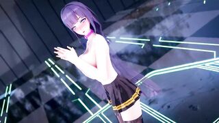 0117 -【R18-MMD】Honkai Impact 3 APHO Raiden Mei 崩坏3 雷电芽衣 - Thumbs up