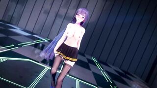 0117 -【R18-MMD】Honkai Impact 3 APHO Raiden Mei 崩坏3 雷电芽衣 - Thumbs up