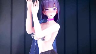 0117 -【R18-MMD】Honkai Impact 3 APHO Raiden Mei 崩坏3 雷电芽衣 - Thumbs up