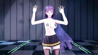 0117 -【R18-MMD】Honkai Impact 3 APHO Raiden Mei 崩坏3 雷电芽衣 - Thumbs up