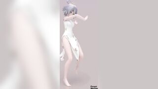 0113 -【R18-MMD】ForgetSkyrim - Vocaloid luo Tianyi 洛天依 - 神谕法则