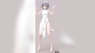 0113 -【R18-MMD】ForgetSkyrim - Vocaloid luo Tianyi 洛天依 - 神谕法则